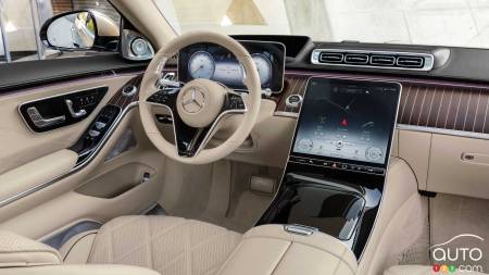 Mercedes-Maybach S680 2022, intérieur