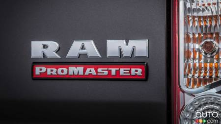 2022 Ram ProMaster, badging