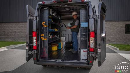 2022 Ram ProMaster, rear