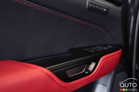 2022 Lexus NX, interior door handle