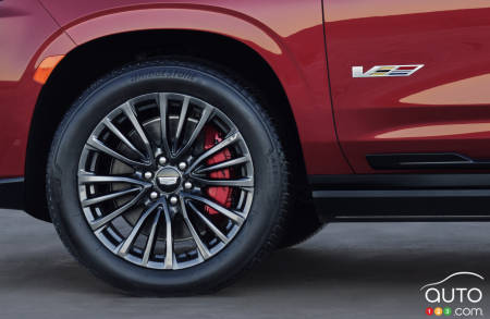 2023 Cadillac Escalade-V, wheel. badging