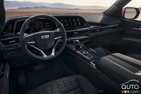 Cadillac Escalade-V 2023, intérieur