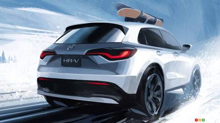 2023 Honda HR-V, sketch 2