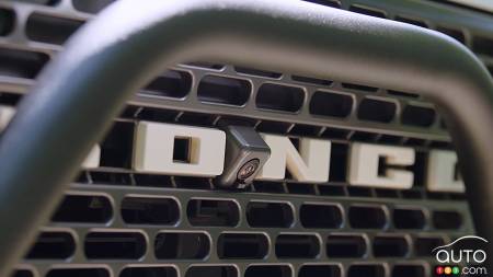 Caméra de recul du Ford Bronco