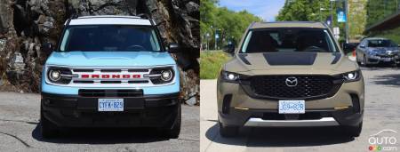 Comparison between 2023 Ford Bronco Sport and 2023 Mazda CX-50