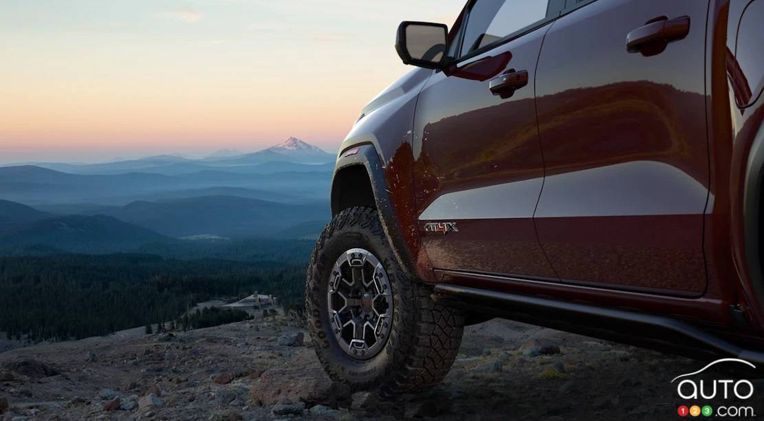 GMC Canyon 2023, roue