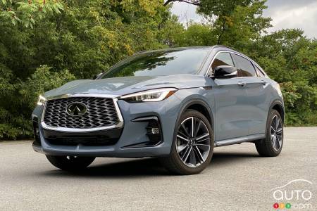 The Infiniti QX55