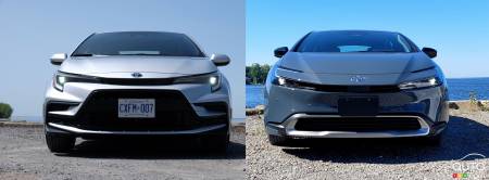 The 2023 Toyota Corolla Hybrid and 2023 Toyota Prius Prime