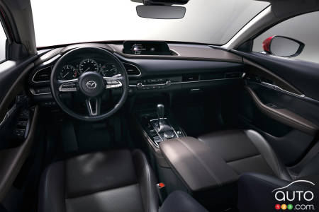 The 2024 Mazda CX-30, interior