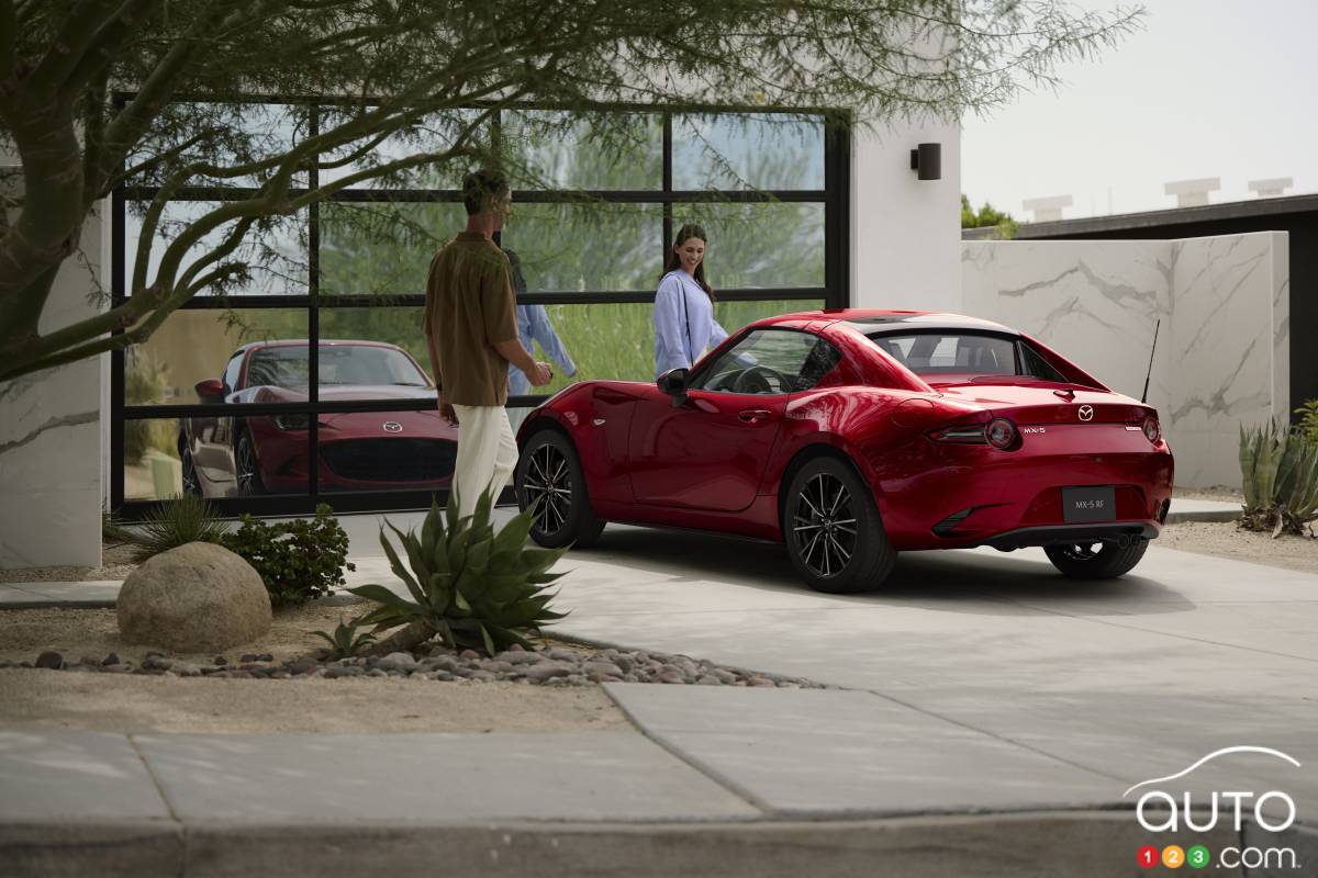 Mazda MX-5 2024 - Vue arrière