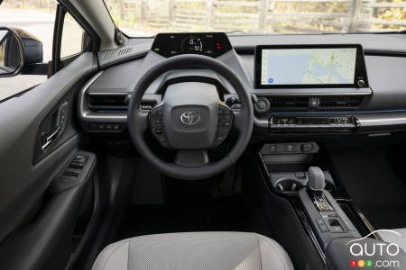 Interior of 2023/24 Toyota Prius