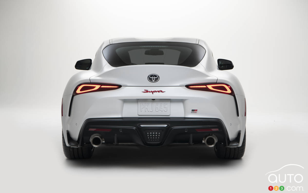 2024-25 Toyota GR Supra, rear