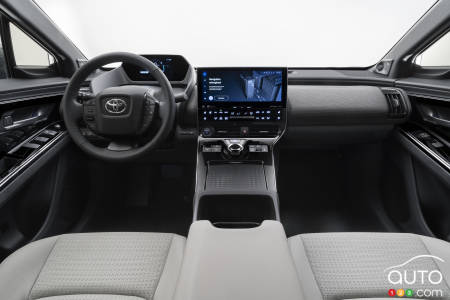Toyota bZ4X, interior
