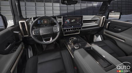 GMC Hummer EV SUV, interior