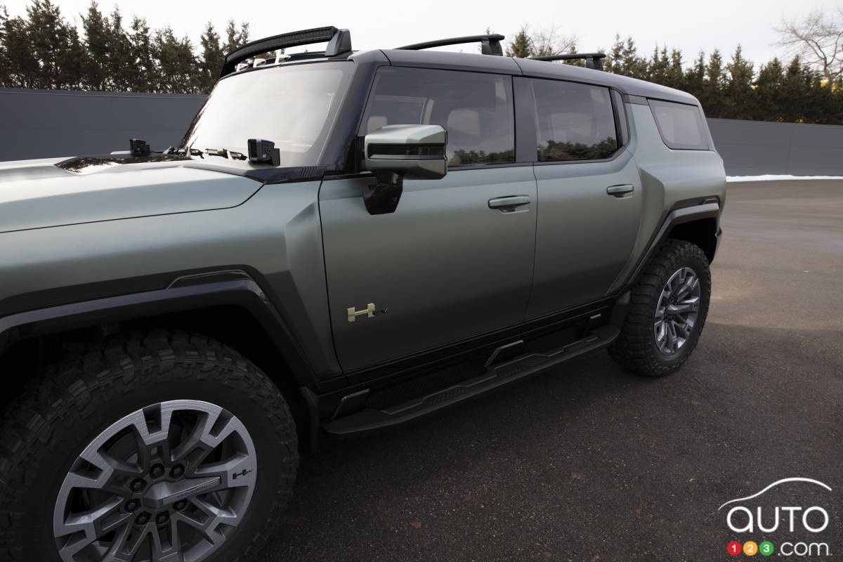 GMC Hummer SUV EV, porte, roues