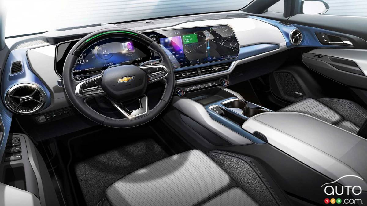 Chevrolet Equinox EV, intérieur