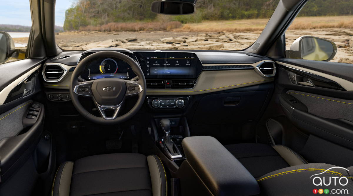 Le Chevrolet Trailblazer Activ, intérieur