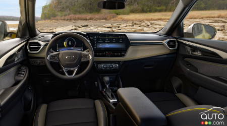 The Chevrolet Trailblazer Activ, interior