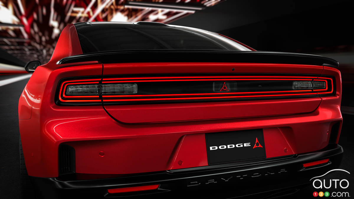 Dodge Charger Daytona 2024, arrière