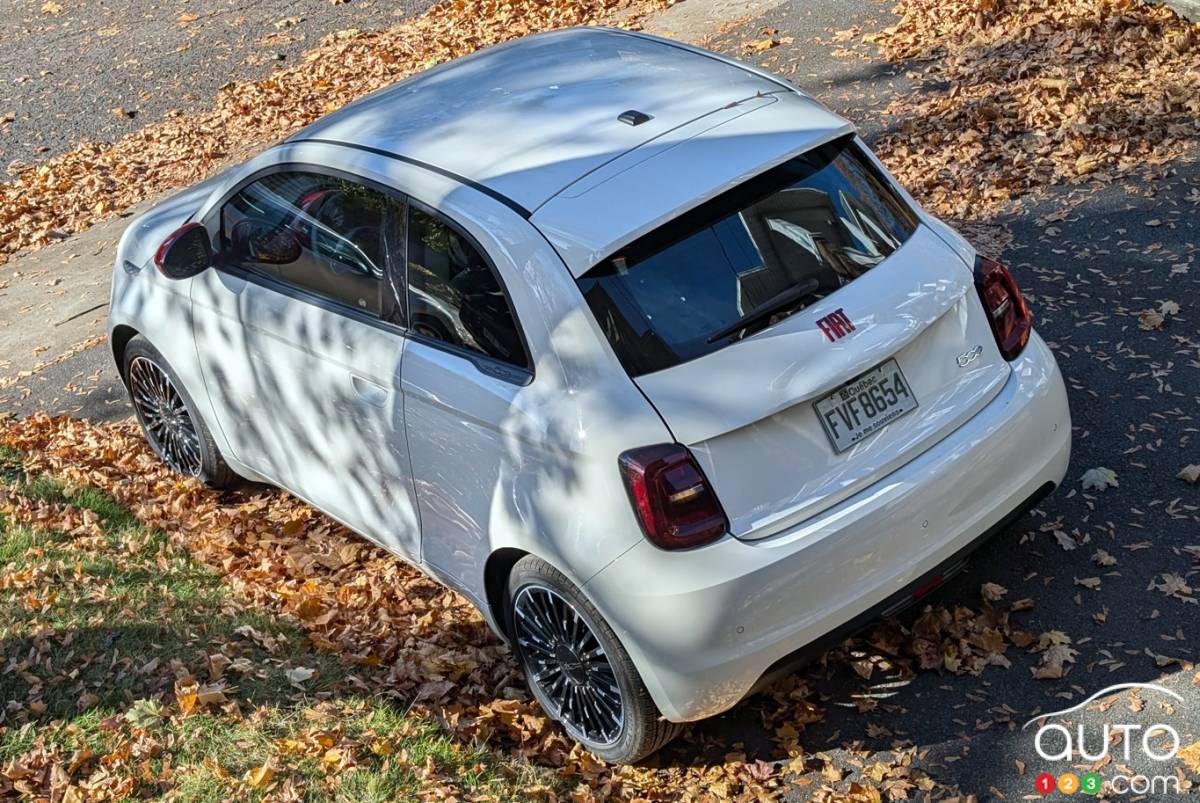 La Fiat 500e 2025
