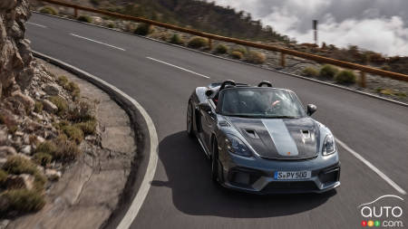 La Porsche 718 Spyder RS