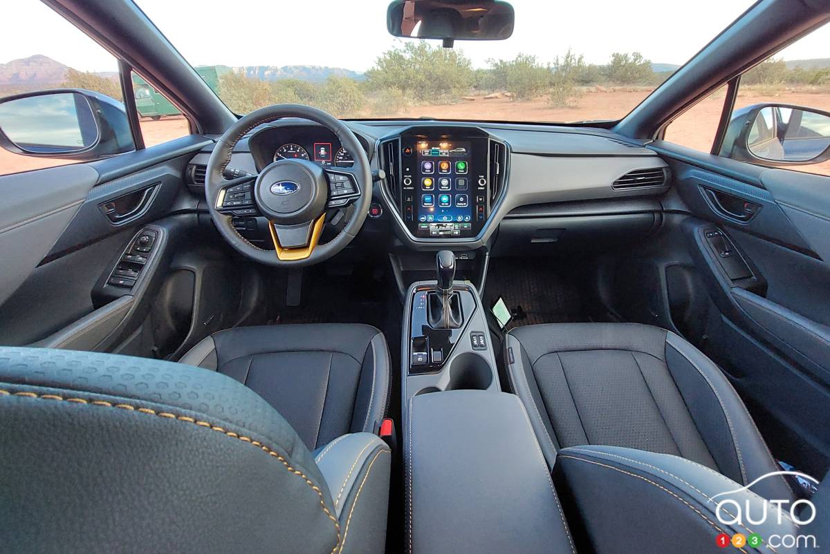 Subaru Crosstrek 2024, intérieur