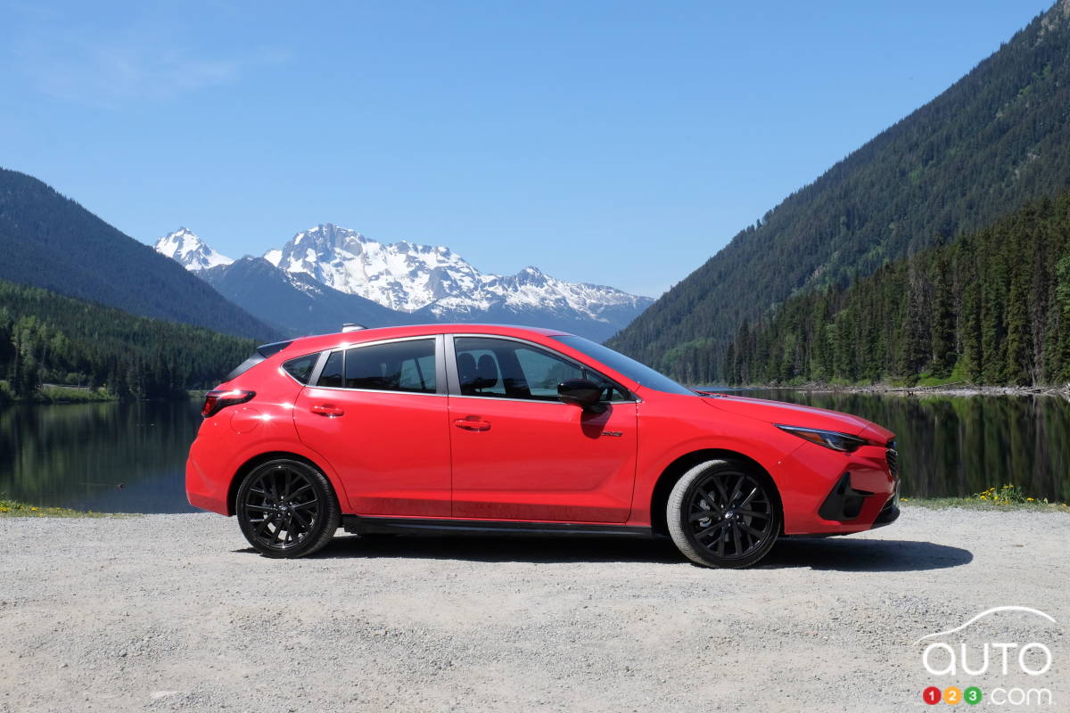 Subaru Impreza 2024 premier essai : la persévérance - L’Hebdo du St-Maurice