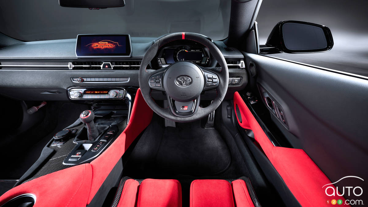 La Toyota GR Supra A90 Final Edition, intérieur