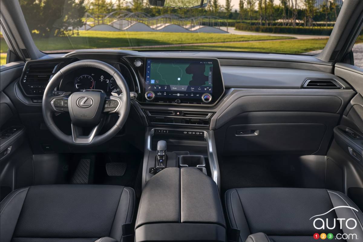 Intérieur du Lexus TX 350 Premium 2024