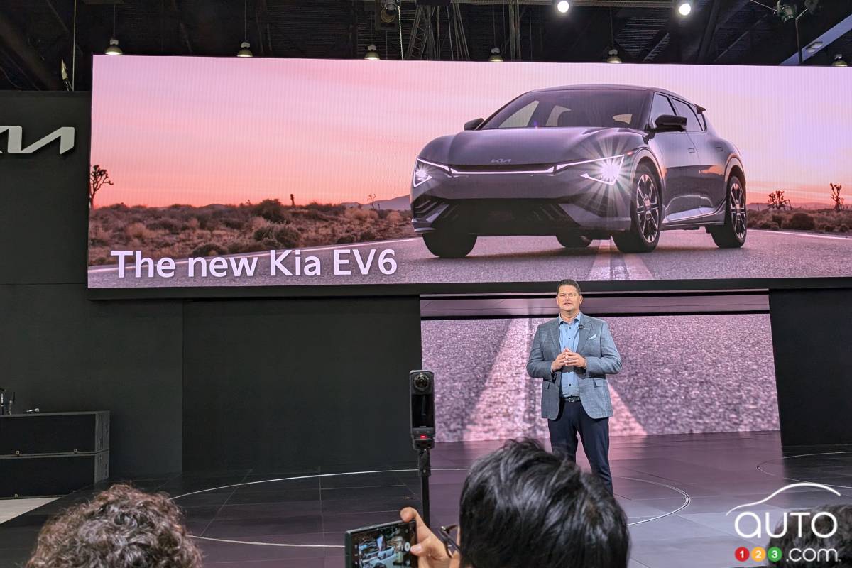 La présentation du Kia EV6 2025