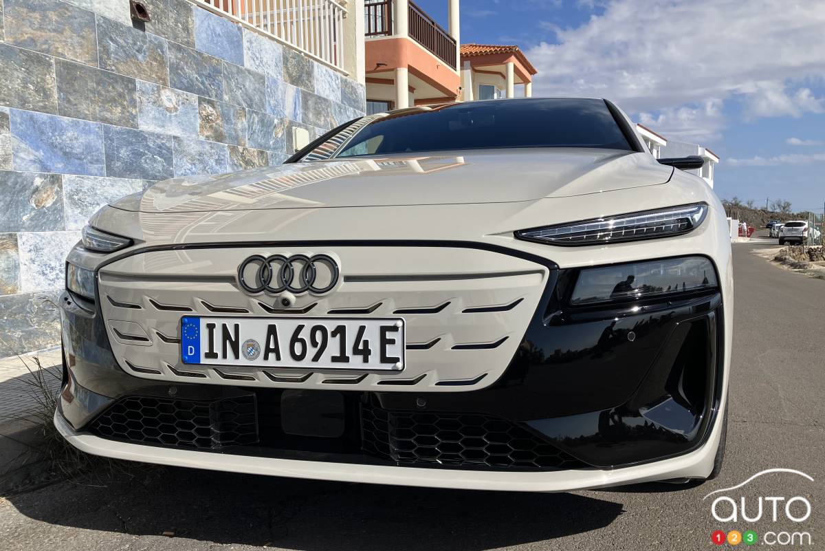 Audi A6 e-tron 2025, avant