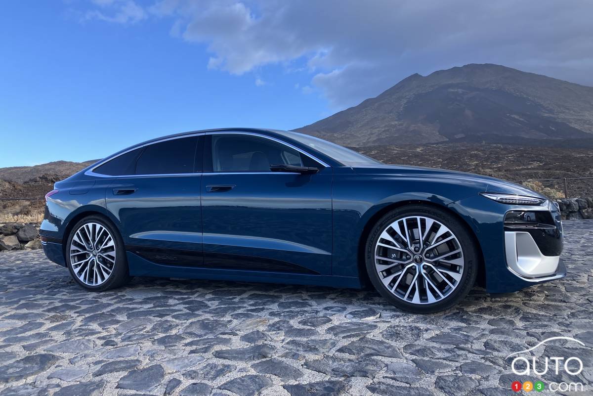 La nouvelle Audi A6 e-tron 2025