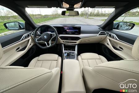 BMW i4 xDrive40 2025, intérieur