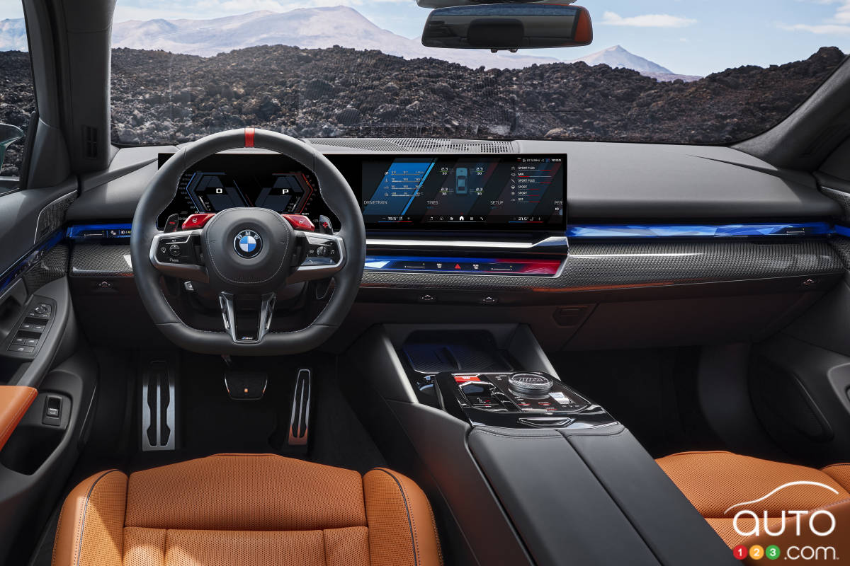 BMW M5 2025, intérieur