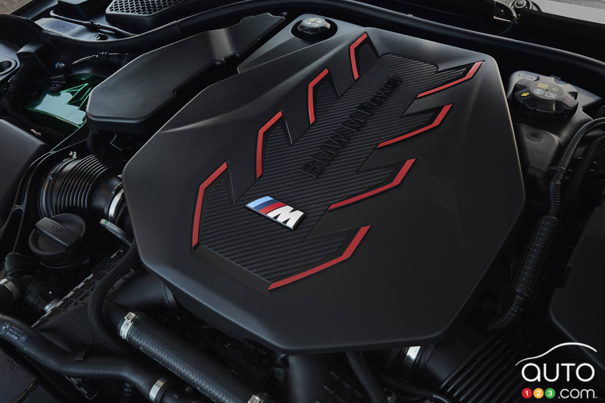 BMW M5 2025, moteur