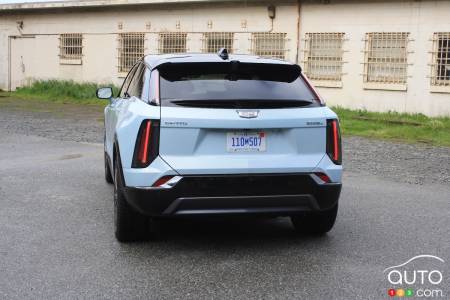 Cadillac Optiq 2025, arrière