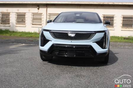Cadillac Optiq 2025, avant