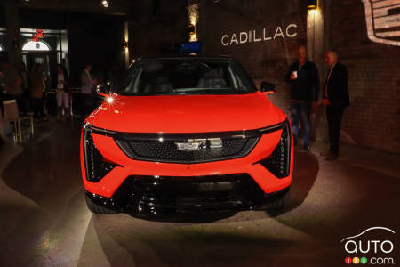 Unveiling of 2025 Cadillac Optiq