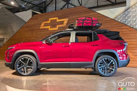 The 2024 Chevrolet Equinox, in Detroit