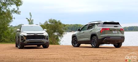 Two 2025 Chevrolet Equinox Activs