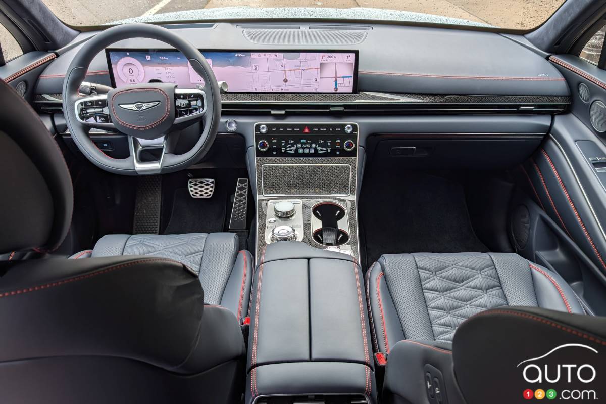 Genesis GV80 Coupé 2025, intérieur