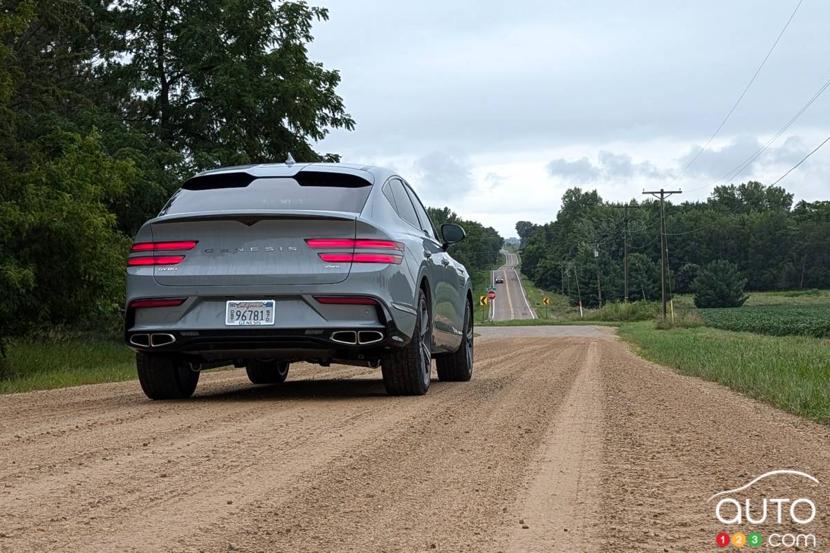 Genesis GV80 Coupé 2025, arrière