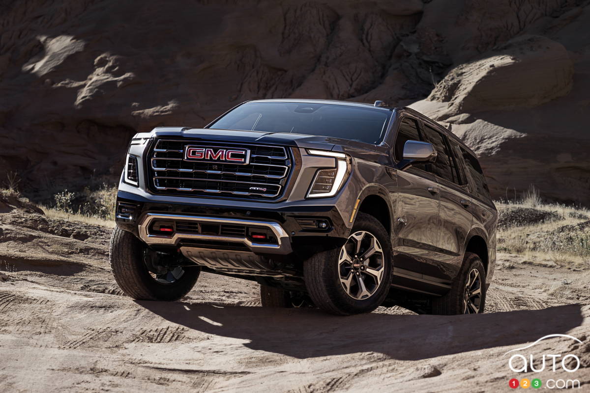 GMC Yukon Yukon AT4 Ultimate 2025, hors route