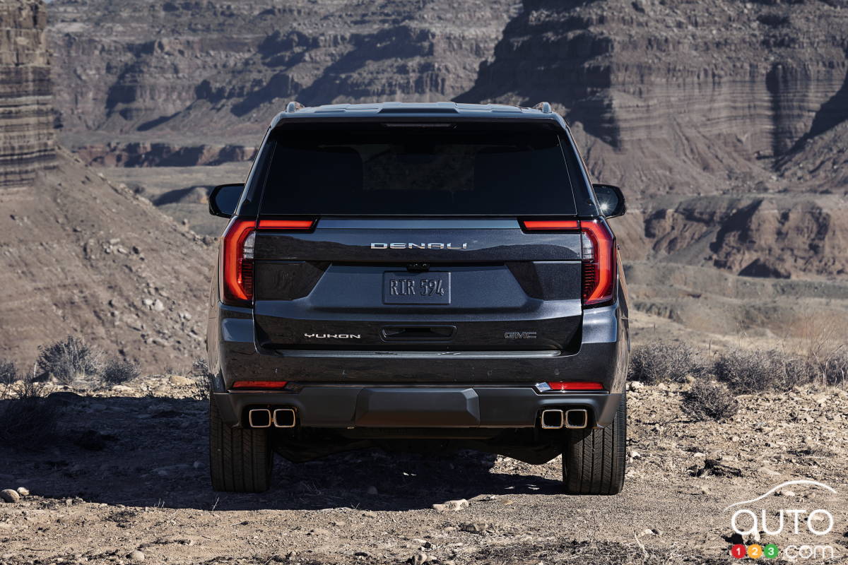 GMC Yukon Yukon Denali Ultimate 2025, arrière