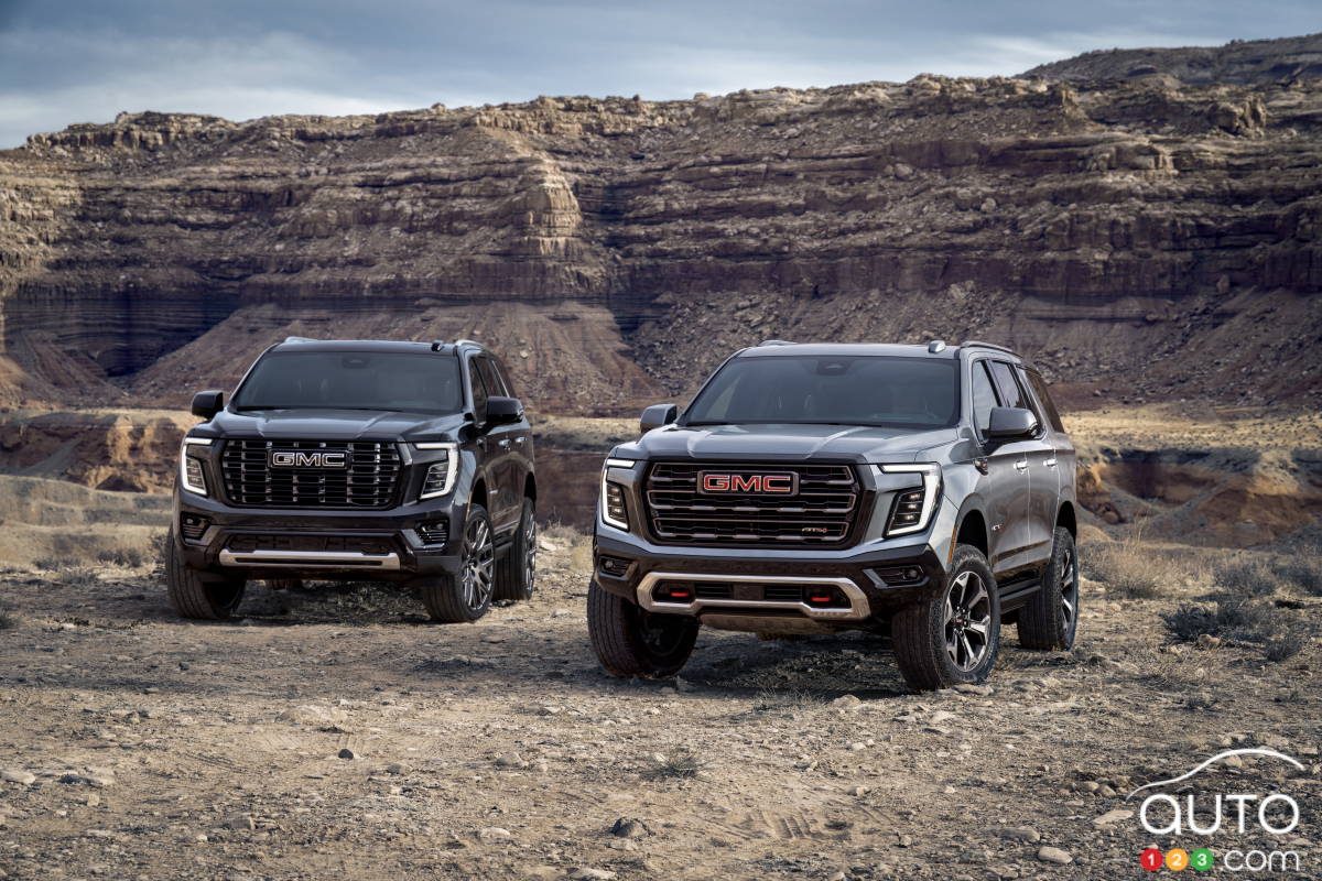 Les GMC Yukon Yukon AT4 Ultimate et Denali Ultimate 2025