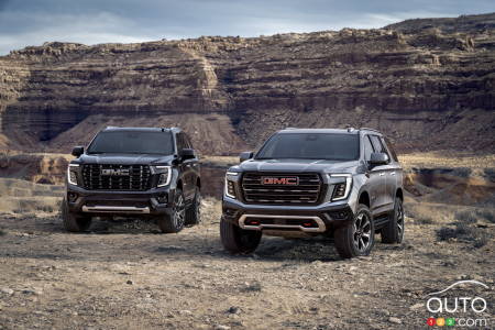 The 2025 GMC Yukon AT4 Ultimate and Denali Ultimate