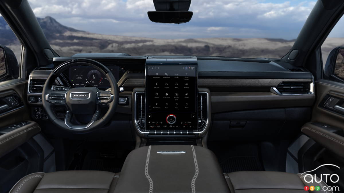 GMC Yukon Yukon Denali Ultimate 2025, intérieur