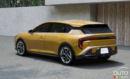 The all-new 2025 Kia K4, in wagon format
