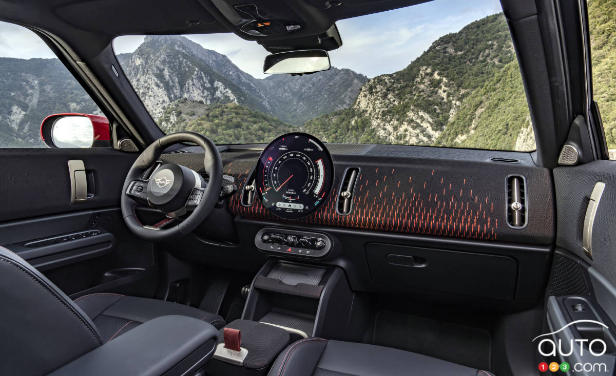 Mini Countryman JCW 2025, intérieur