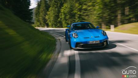 2025 Porsche 911 GT3, front